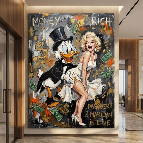 Marilyn monroe und donald duck - marilyn,