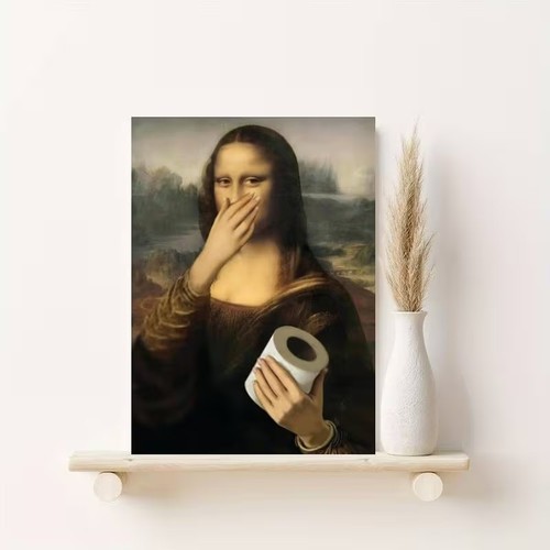 Leinwandbild mona lisa - leinwandbild,