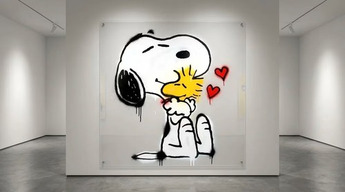 Einzelstück motiv snoopy - einzelstück!motiv, &