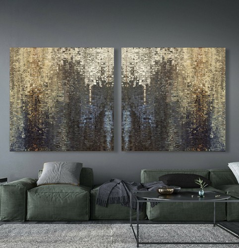 Xxl leinwand bild set modern - leinwand,