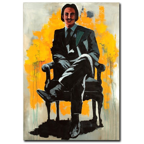 Acryl bild gemälde modern - bild,