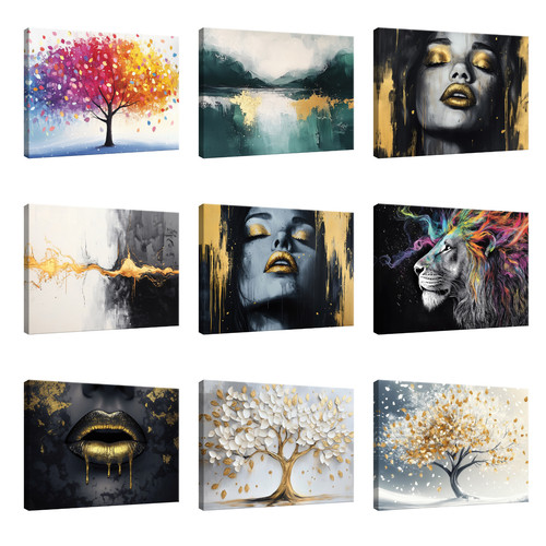 Leinwand bilder abstrakt - leinwand,