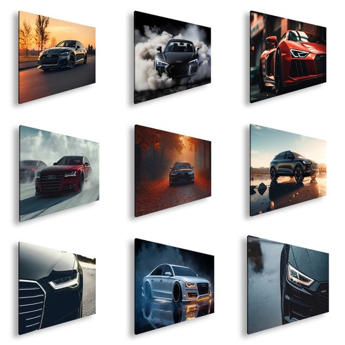 Leinwand bilder auto modern - leinwand,