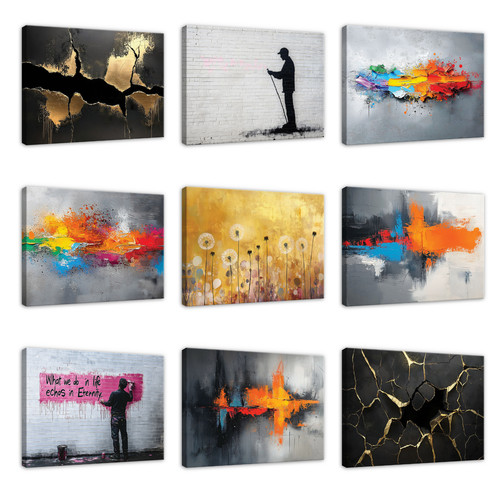 Leinwand bilder abstrakt - leinwand,