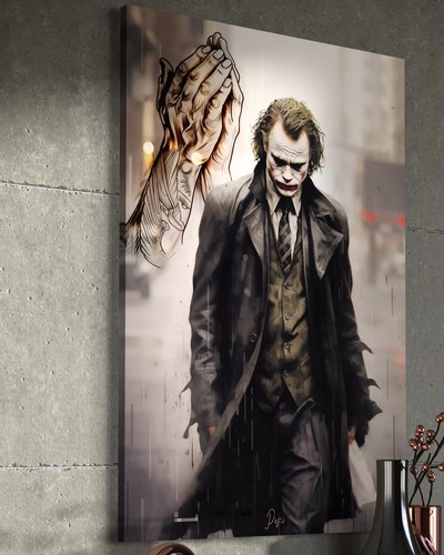 Joker leinwandbild batman - joker,