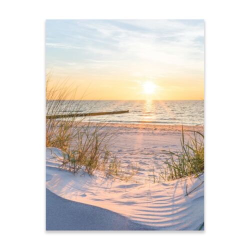 Poster strand meer 30x40 - strand,