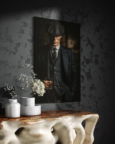 Peaky blinders leinwandbild - peaky,