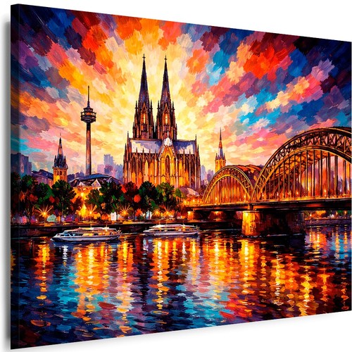 Leinwand bild köln - leinwand,