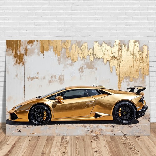Golden lamborghini auto - ✅,