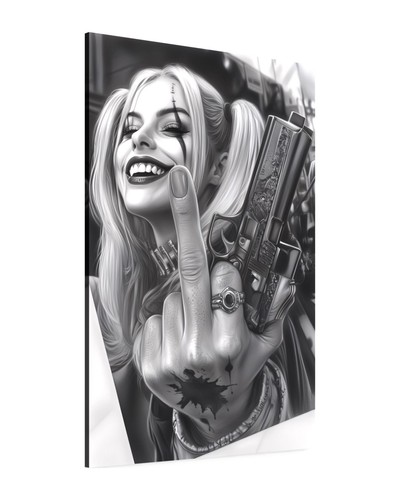Harley quinn leinwand bild - harley,