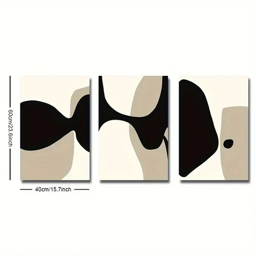 3er leinwanddrucke wohnbild - 3er,