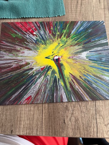 Bild din acryl - a, der