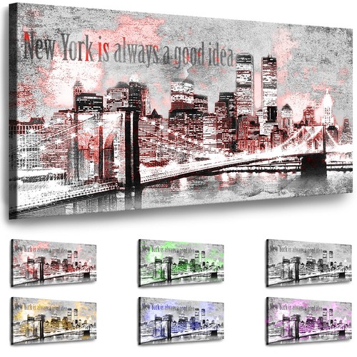 Wandbild leinwand new york - leinwand,