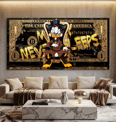 Donald duck money - donald, never
