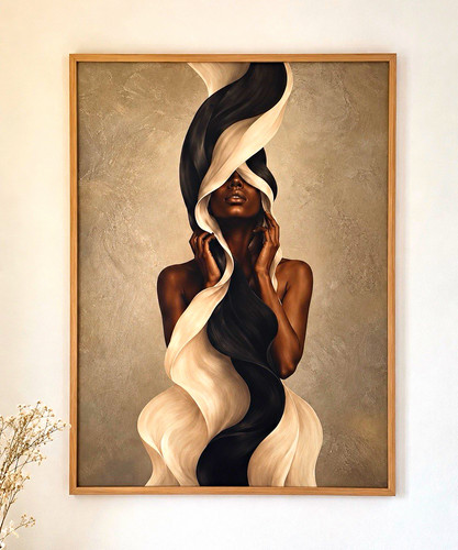 Leinwandbild frau - leinwandbild, (canvas)