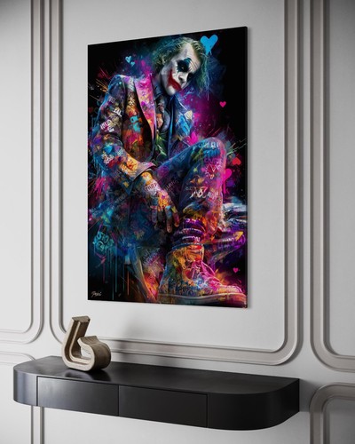 Joker leinwandbild batman - leinwandbild,