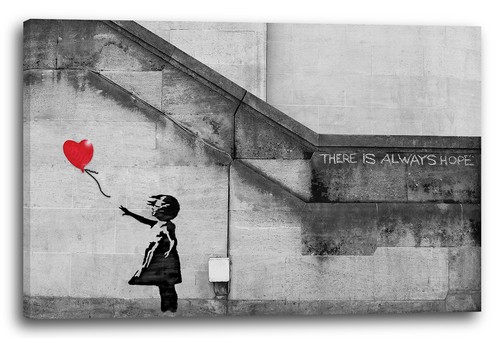 Kunstdruck banksy balloon - kunstdruck,